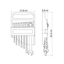 Jogo de Chaves Combinadas com Catraca 7 Peças Tramontina MASTER