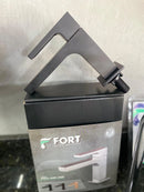 Torneira Banheiro Luxo Quadrada 1/4 Volta Inox Aço Preta Bancada Pia Banheiro Alto Padrão - A Casa do Marmorista