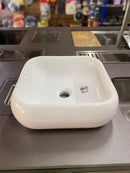 Cuba de Apoio Quadrada 37x37cm ICA7 Branca Icasa - A Casa do Marmorista