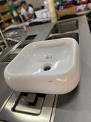 Cuba de Apoio Quadrada 37x37cm ICA7 Branca Icasa - A Casa do Marmorista