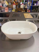 Cuba Fiori Sobrepor Oval Branca 450x300 Cuba - A Casa do Marmorista