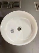 Cuba de Apoio Redonda 35cm ICA25 Branca Icasa - A Casa do Marmorista