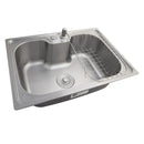 Cuba Inox Meganox Gourmet 60x42 Completa com acessórios - A Casa do Marmorista