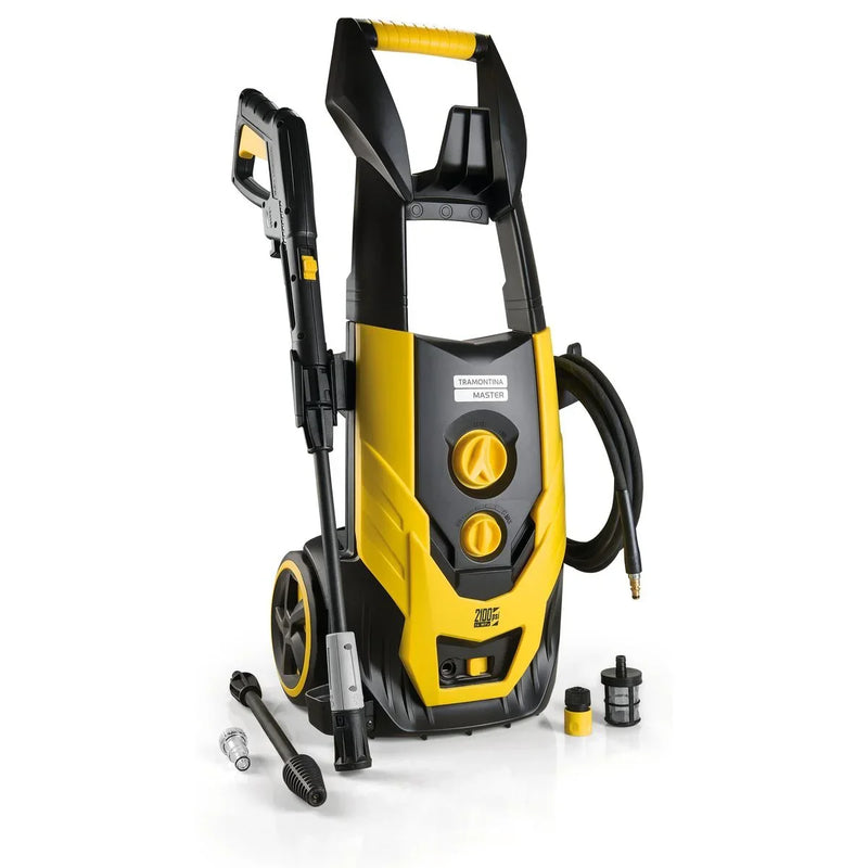Lavadora de Alta Pressão 1800 W Tramontina MASTER para Uso Moderado com Mangueira Alta Pressão 5 m Jato Regulável 1900 psi 220 V
