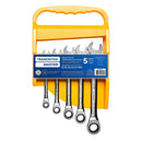 Jogo Chaves Comb C/ Catraca 5 Pecas Tramontina Master Cor Cromado