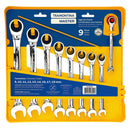 Jogo de Chaves Combinadas com Catraca 9 Peças Tramontina MASTER