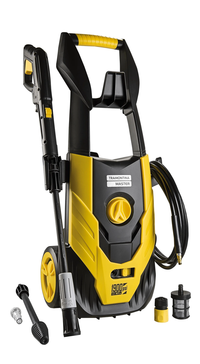 Lavadora de Alta Pressão 1800 W Tramontina MASTER para Uso Moderado com Mangueira Alta Pressão 5 m Jato Regulável 1900 psi 220 V