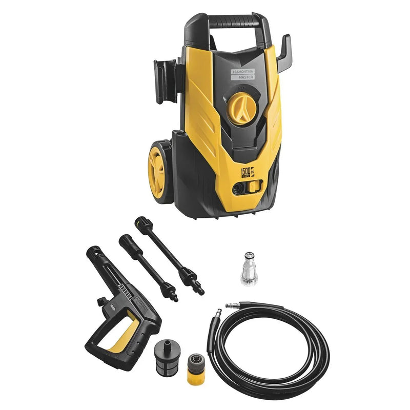 Lavadora de Alta Pressão 1200 W Tramontina MASTER para Uso Eventual com Mangueira Alta Pressão 3 m Jato Regulável 1500 psi 127 V